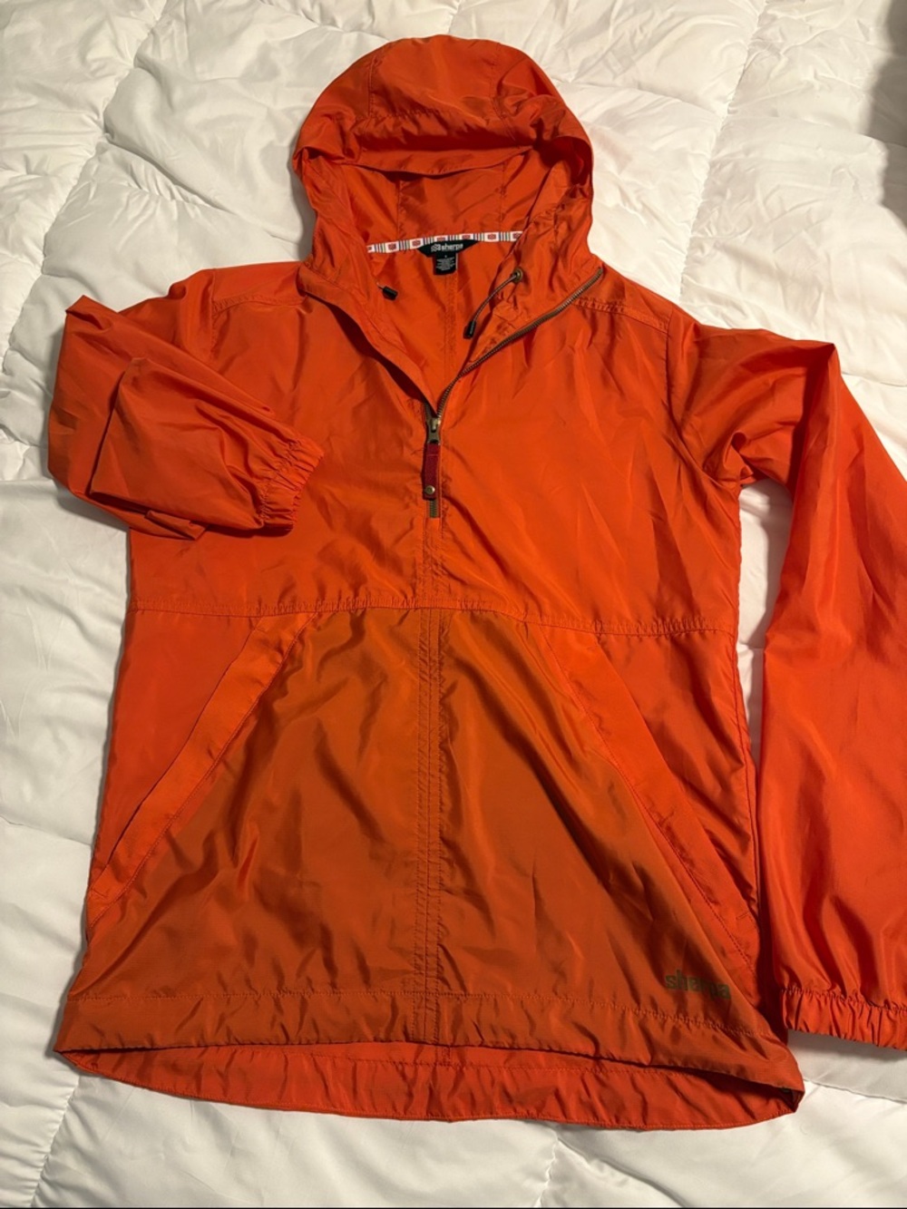 Sherpa Anorak Pullover Windbreaker